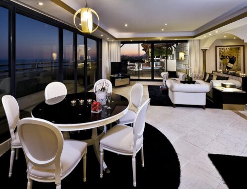 Marble floors in hotel rooms: four real projects