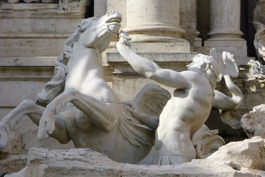 Fontana di Trevi Travertino