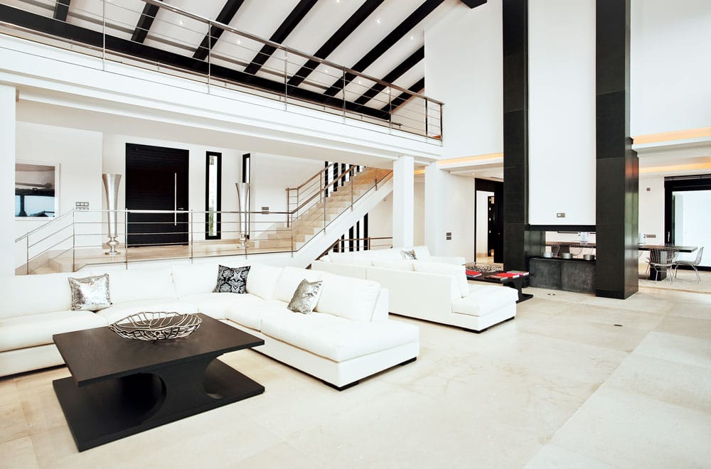 Marble in luxury hotmes, mármol en casas de lujo