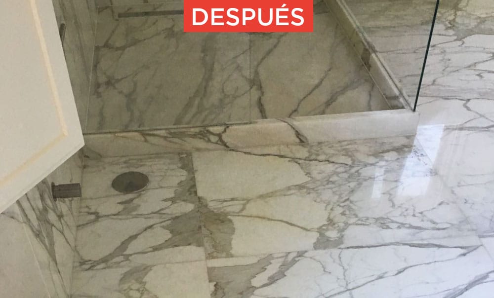 Recuperación de mármol y piedra natural