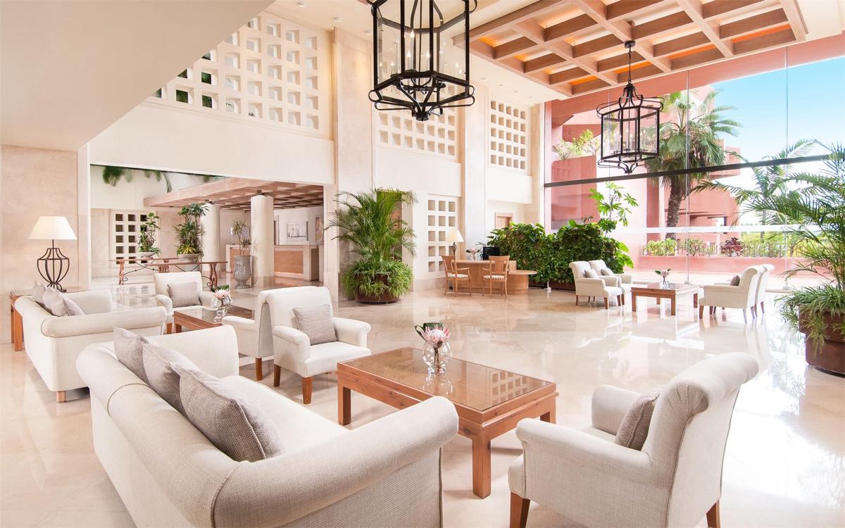 Sheraton Tenerife - Crema Bianco - Marble floor - lobby - Suelo de mármol