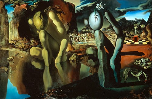 'La metamorfosis de Narciso', de Salvador Dalí.
