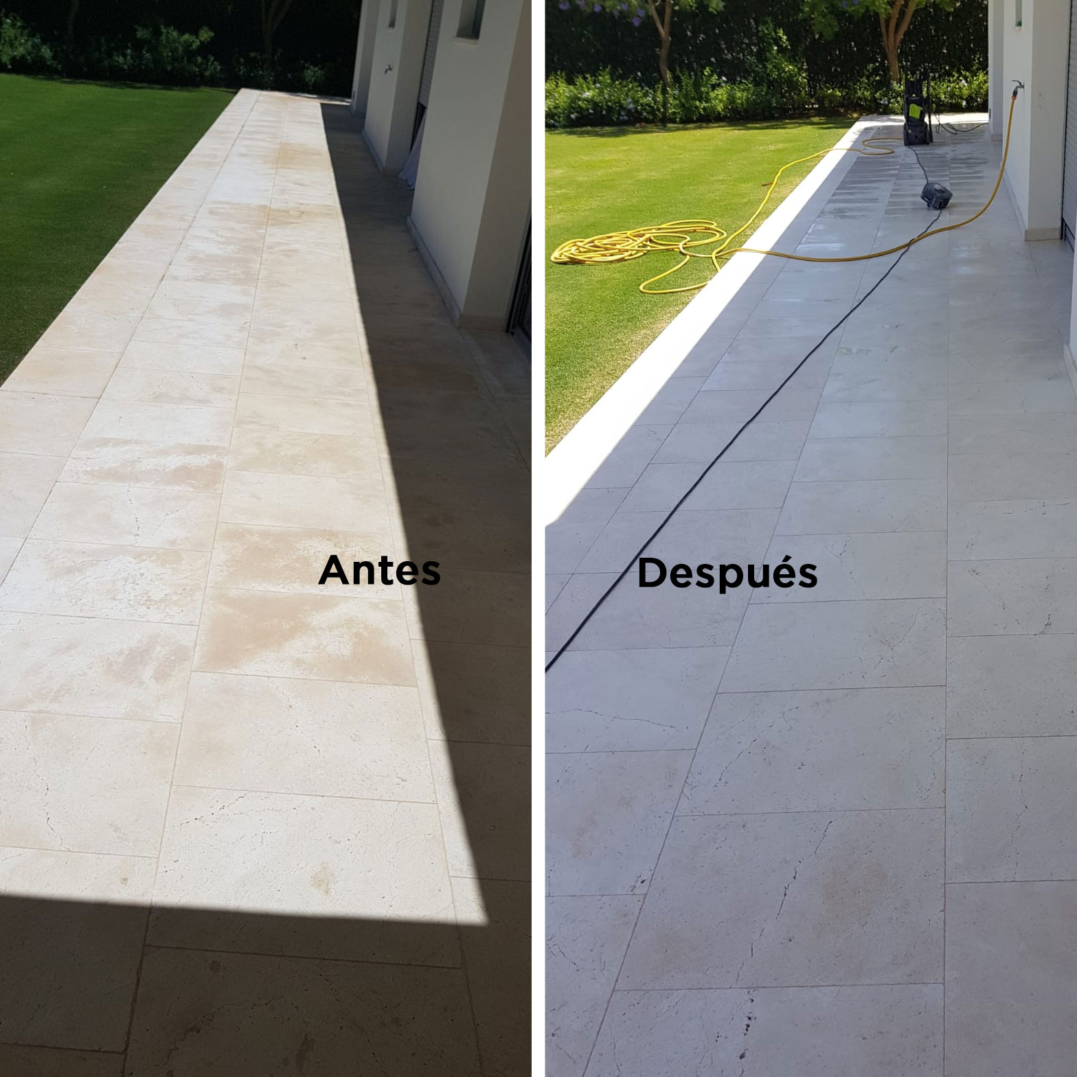 Tratamiento de hongos y bacterias por humedad en mármol y piedra natural