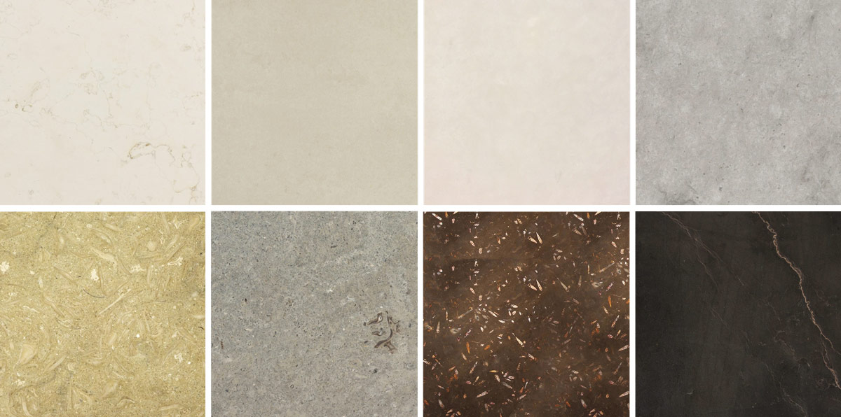 Tipos de piedra caliza - Types of limestone