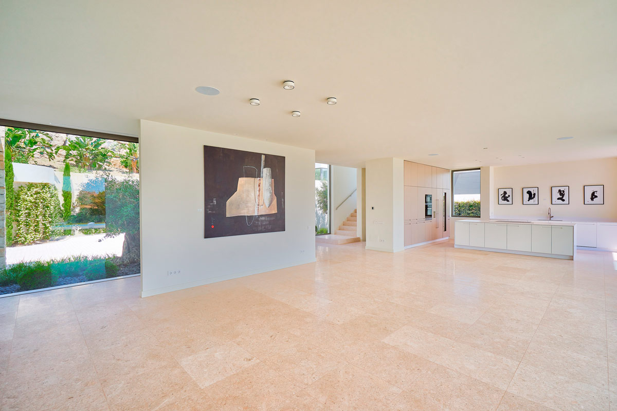 Suelo de travertino - Villa IX - Travertine flooring
