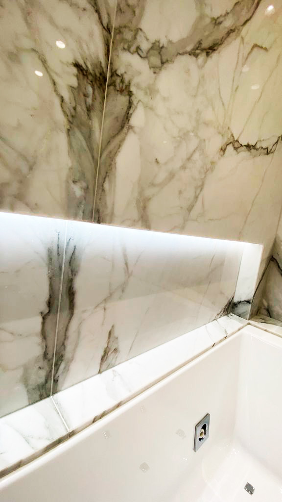 Baño mármol Calacatta - Calacatta bathroom