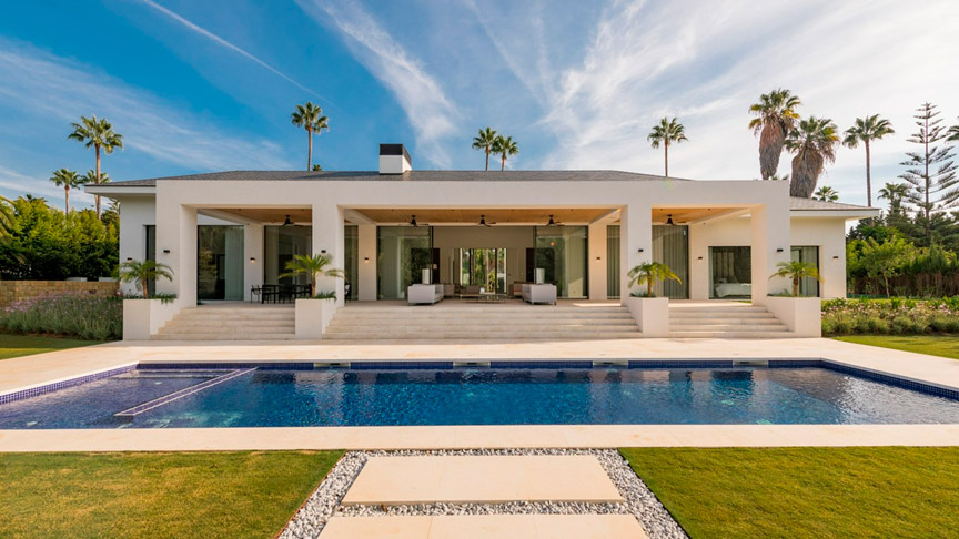 Benjumea Arquitectos - Villa Sotogrande costa, Paseo del Parque 123. Benjumea Arquitectos - Villa Sotogrande costa, Paseo del Parque 123.