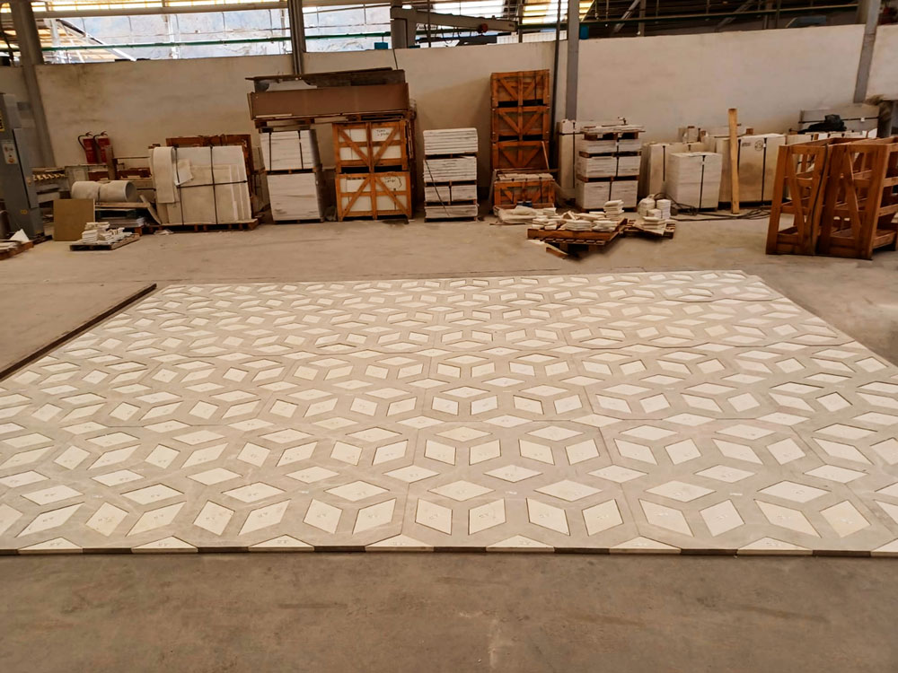 suelo_3d_mosaico_marmol_2 Suelo formando cubos 3D en mosaico de mármol - 3D cube-shaped floor in marble mosaic